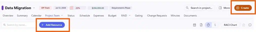 Add a Resource to a Project​