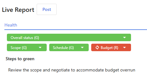 project status report