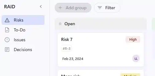 risk management