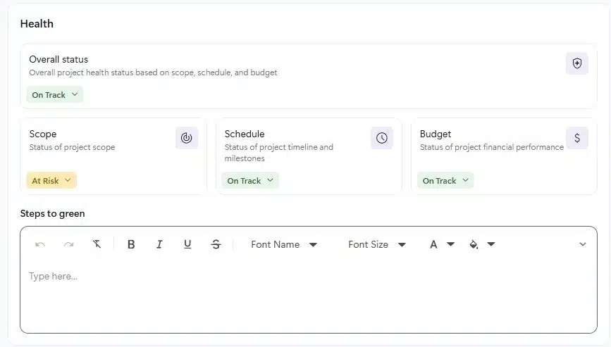 project management software